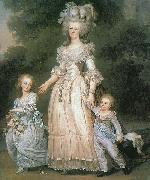 unknow artist Marie Antoinette with her children china oil painting artist